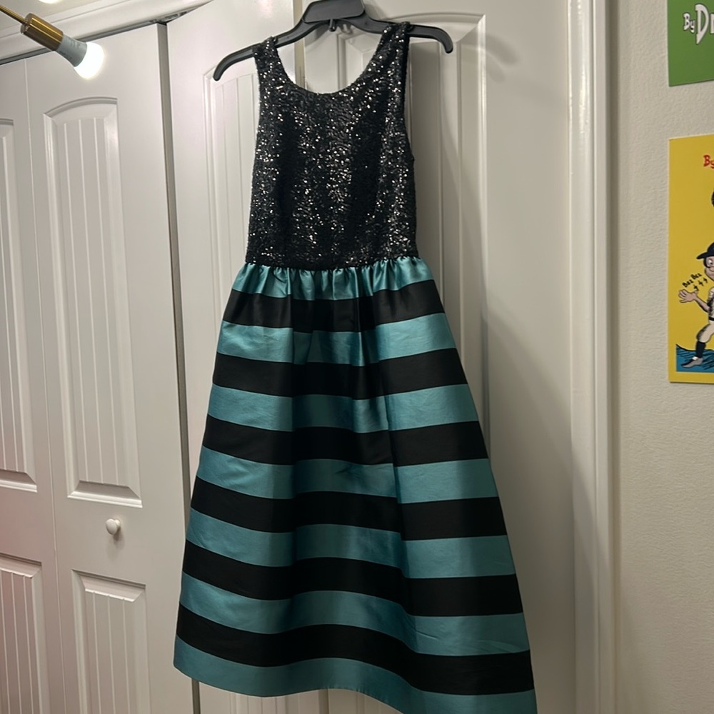 Leifsdottir sequin dress from Anthropologie.